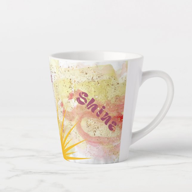 Rise and Shine Latte Mug (Right)