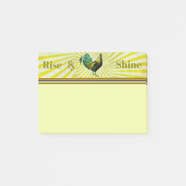 Rise and Shine Notes (Front)