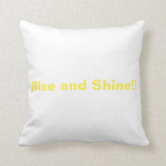 Rise and Shine pillow