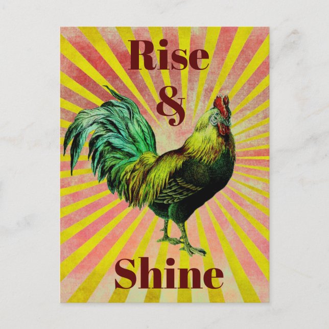 Rise and Shine Postcard (Front)