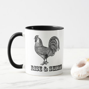 Rise and Shine Rooster Coffee Mug