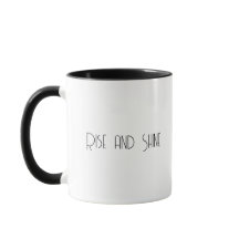Rise and Shine Rooster Coffee Mug