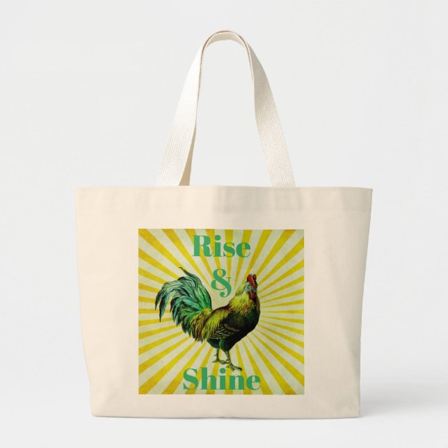 Rise and Shine Tote Bag (Front)