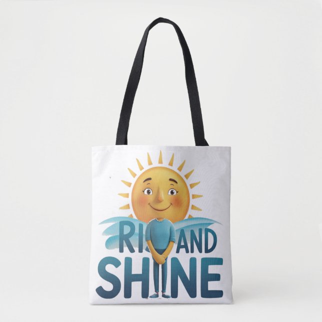 Rise and Shine Tote Bag (Front)