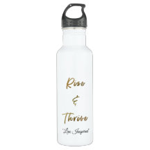Rise and Thrive Thermal Water Bottle