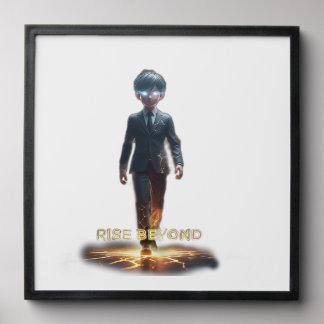 Rise beyond motivational peel and photo tile 