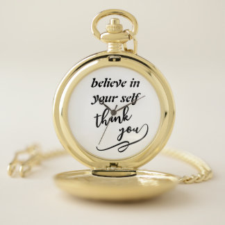 Rise & Conquer Pocket Watch