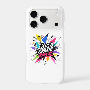 Rise Create Repeat Inspirational Motivational Quot iPhone 17 Pro Case