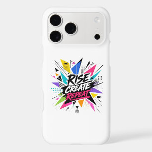 Rise Create Repeat Inspirational Motivational Quot iPhone 17 Pro Max Case