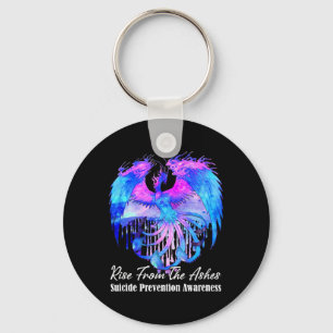 Rise From -phoenix - The Ashes  Keychain