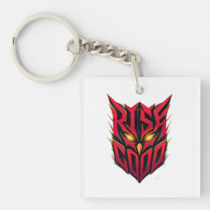 Rise God Owl Mask T-Shirt Keychain