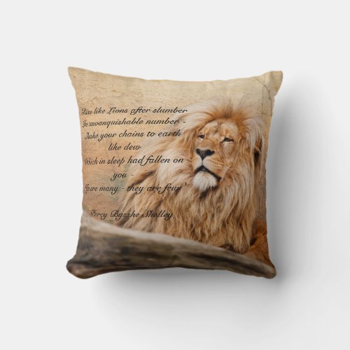 Rise like Lions Pillow