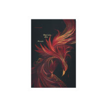 Rise Like the Phoenix Golden Line Art