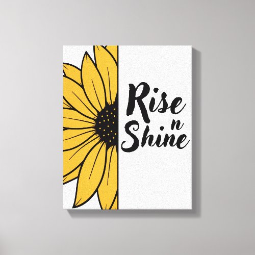 Rise n Shine Canvas Print