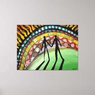 Rise Of A New Sun Wrapped Canvas Print
