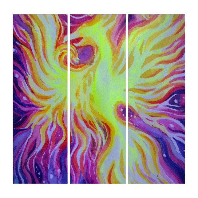 Rise of a Phoenix Triptych (Front)