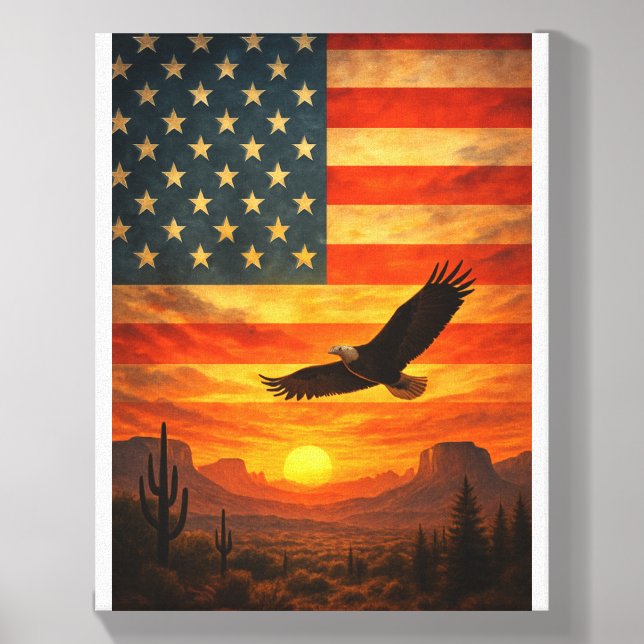Rise of Freedom Canvas Photo Tile (Front Set)