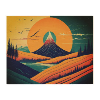 Rise of Life Wood Wall Art