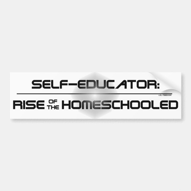 Rise of the Homeschooled Bumper Sticker (Front)