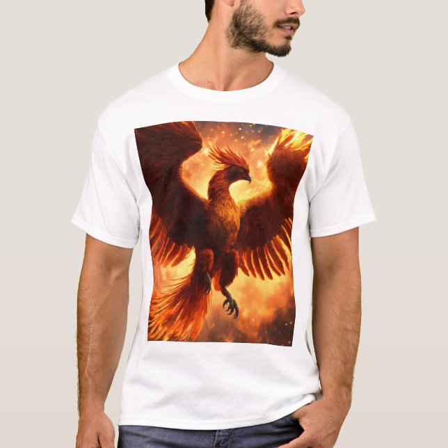 Rise of the Phoenix – Rebirth and Resilience T-shi T-Shirt (Front)