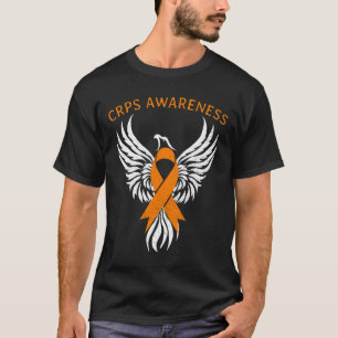 Rise Of The Phoenix Rsd Crps Awareness Month Orang T-Shirt