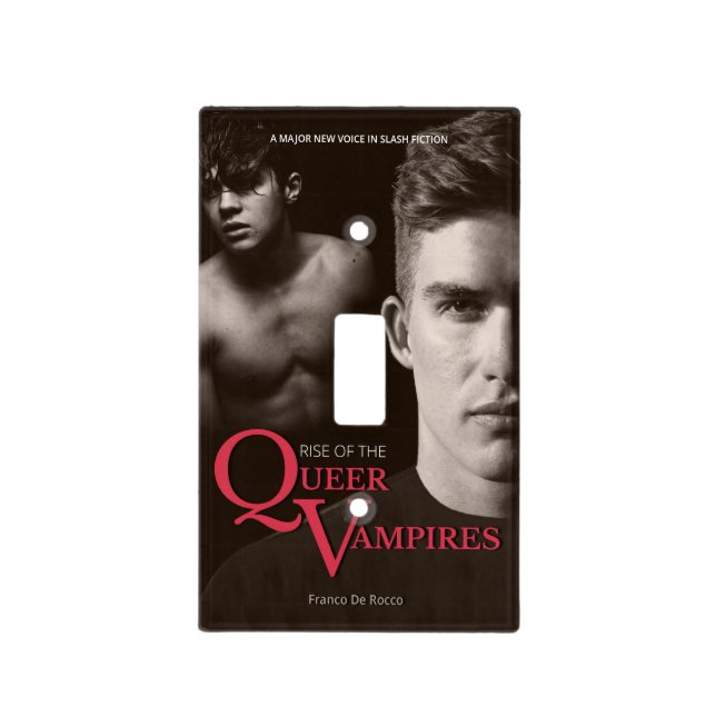 'Rise of the Queer Vampires' Wall Plate (Front)
