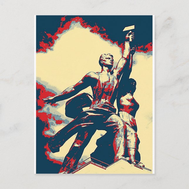 Rise of The Red Worker II Postcard (Front)