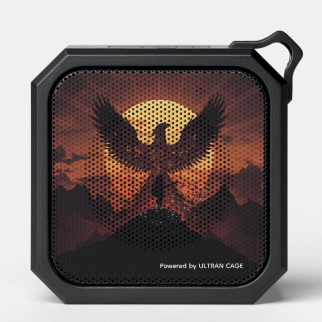 "Rise of the Resonant Soul: Igniting Transformatio Bluetooth Speaker (Front)