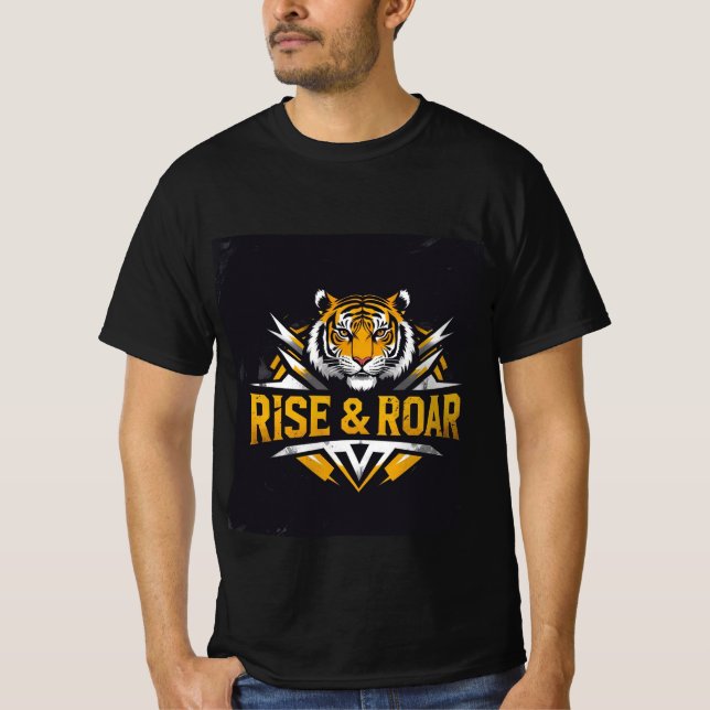 Rise & Roar – Tiger  T-Shirt (Front)