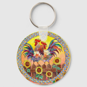 RISE & SHINE by SHARON SHARPE Keychain