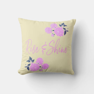 Rise & Shine Throw Pillow