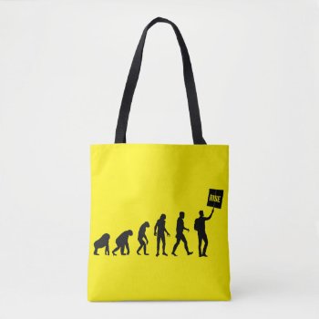 Rise: The Evolution Of Protest Tote Bag by ThinxShop at Zazzle