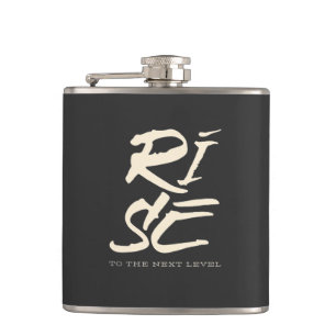 Rise To The Next Level Quote Motivation Inspire Flask