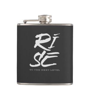 Rise To The Next Level Quote Motivation Inspire Flask