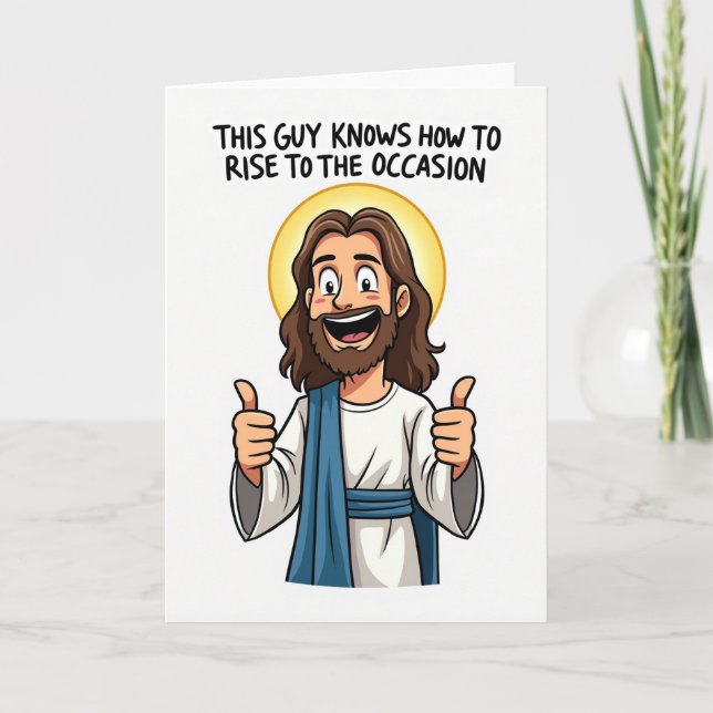 Rise To The Occasion Smile Card (Front)