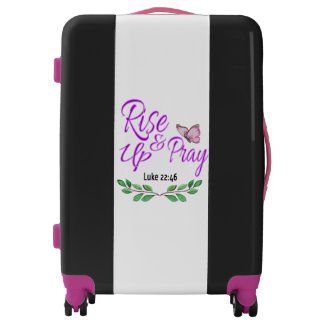 Rise Up & Pray Luggage