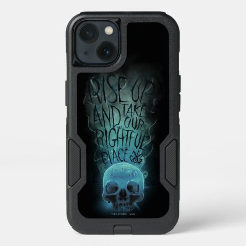 Rise Up Skull  Smoke Graphic iPhone 13 Case
