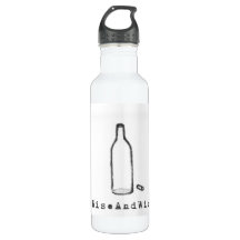 #RiseAndWine Water Bottle