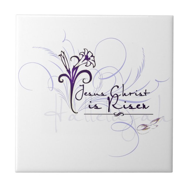 Risen Ceramic Tile (Front)