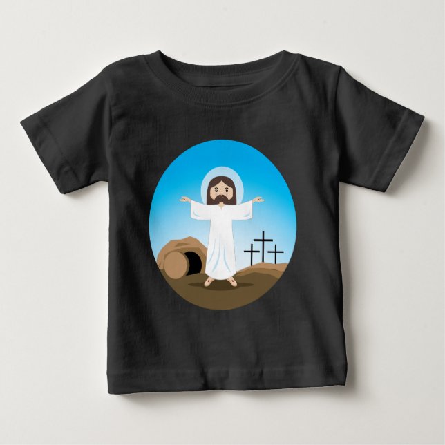 Risen Christ Baby T-Shirt (Front)