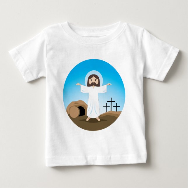 Risen Christ Baby T-Shirt (Front)