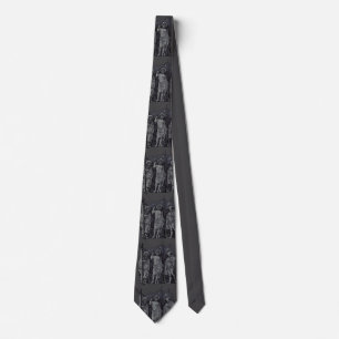 Risen Christ between Saints Andrew and Longinus Neck Tie