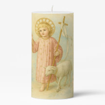 Risen Christ Child with Paschal Lamb and Lilies