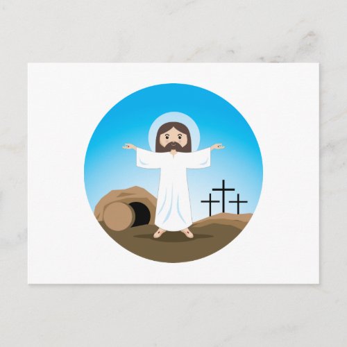 Risen Christ Postcard