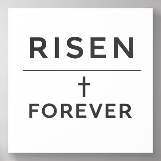 Risen + Forever Sticker Acrylic Photo Tile