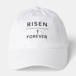 Risen + Forever Sticker Hat