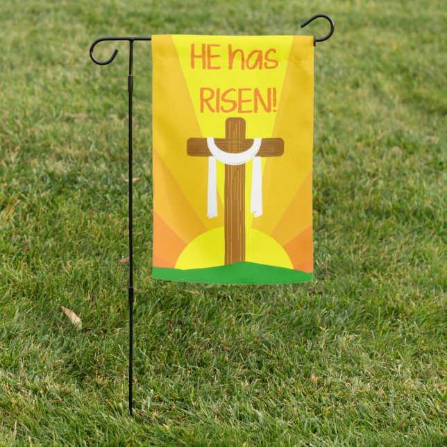 Risen Garden Flag (In SItu)