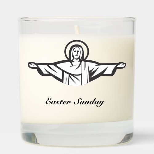 Risen Jesus Christ Easter Sunday Scented Candle