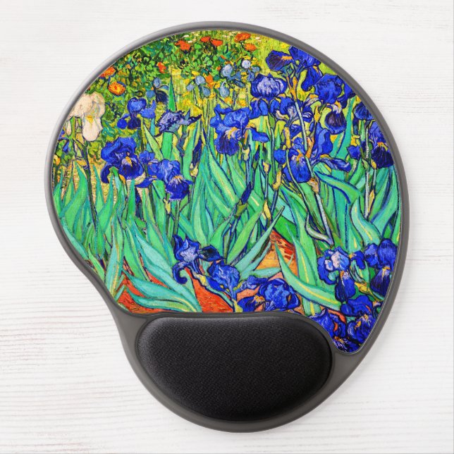 rises by Vincent Van Gogh Gel Mouse Pad (Front)