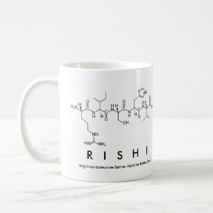 Rishi peptide name mug
